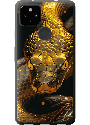 Чохол на google pixel 5a golden snake "6072u-2286-851"