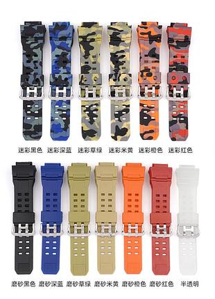 Ремешок для casio g-shock gw-9400/9300 black si 4