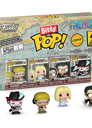 Набір фігурок bitty pop ван піс пак one piece 4 pack 3 см fbp op 03