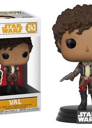 Фигурка funko pop вал звездные войны star wars val 10см sw v 243