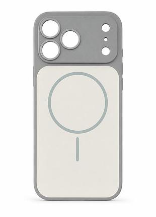 Чохол для смартфона silicone creative variation case mag cover apple iphone 17 pro max 5,lavender grey