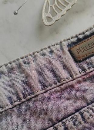 Жіночі  шорти джинсові короткі pull&bear іспанія 5