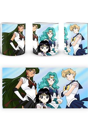 Кружка geekland sailor moon сейлор мун хотару мичиру сэцуна sm 02.33