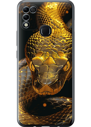 Чохол на infinix hot 11 play golden snake "6072u-2756-851"