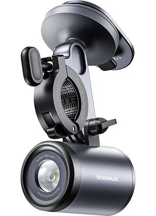 Велотримач для телефона baseus primetrip series dual-color bike light 2-in-1 set cosmic black
