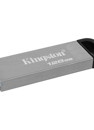 Флеш-накопитель kingston usb 3.2 dt kyson 128gb silver/black
