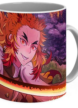 Кружка geekland demon slayer kimetsu no yaiba клинок, рассекающий демонов ренгоку ky.02.14