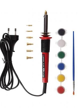 Набор для обжига выжигания intertool rt-2040