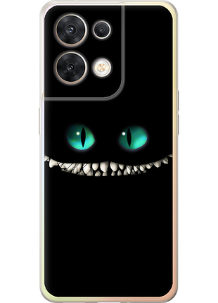 Чехол на oppo reno8 5g чеширский кот "689u-2614-851"