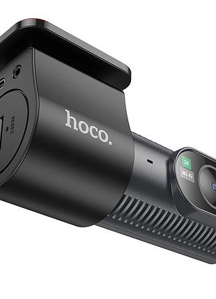 Видеорегистратор hoco dv8 2k display hidden driving recorder(with rear camera) black 5