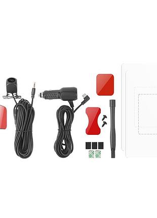 Видеорегистратор hoco dv8 2k display hidden driving recorder(with rear camera) black 7