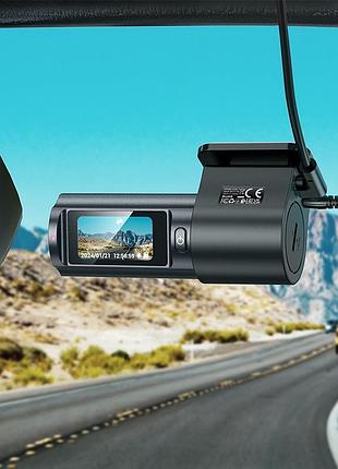 Видеорегистратор hoco dv8 2k display hidden driving recorder(with rear camera) black 9