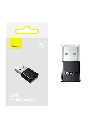 Адаптер bluetooth baseus ba07 wireless adapter black 2