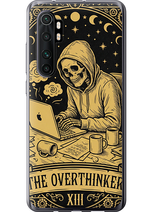 Чохол на xiaomi mi note 10 lite the overthinker "6774u-1937-851"