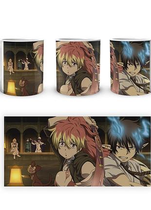 Кружка geekland blue exorcist синій екзорцист рін шура be 02.23