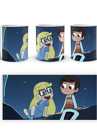 Кружка geekland стар против сил зла марко звездочка star vs the forces of evil marco star sfe 02.008
