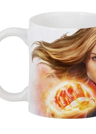 Кружка geekland капитан марвел captain marvel арт декор