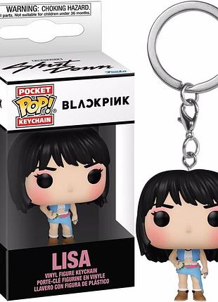 Фігурка брелок funko pop фанко поп lisa blackpink ліса блекпінк 4 см l bp k364