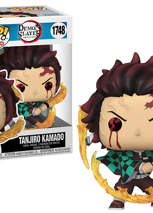 Фигурка funko pop клинок рассекающий демонов танджиро demon slayer tanjiro 10 см ds tk 1748