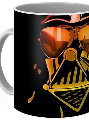 Кружка geek land белая звёздные войны star wars дарт вейдер в очках sw.002.82