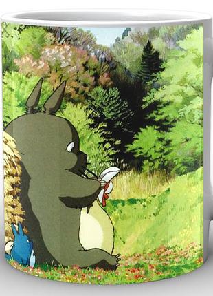 Кружка geek land белая мой сосед тоторо my neighbor totoro тоторо отдыхает nt.02.010