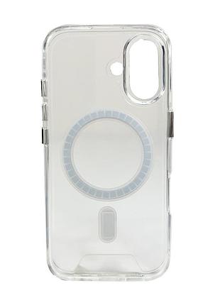Чохол для смартфона space magnetic for apple iphone 16 transparent 2