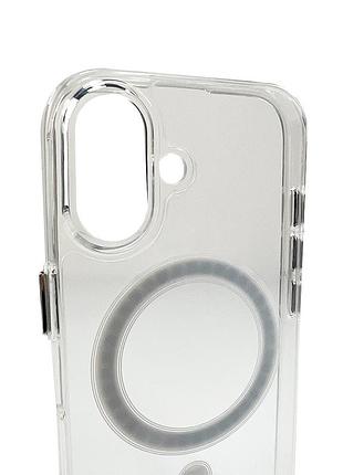 Чохол для смартфона space magnetic for apple iphone 16 transparent 3