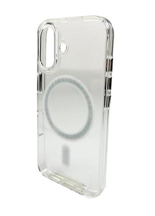 Чохол для смартфона space magnetic for apple iphone 16 transparent 4