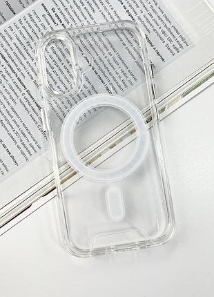 Чохол для смартфона space magnetic for apple iphone 16 transparent 5