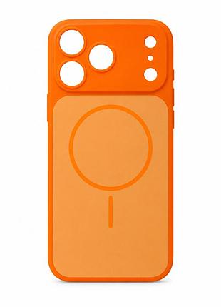 Чохол для смартфона silicone creative variation case mag cover apple iphone 17 pro max 4,orange