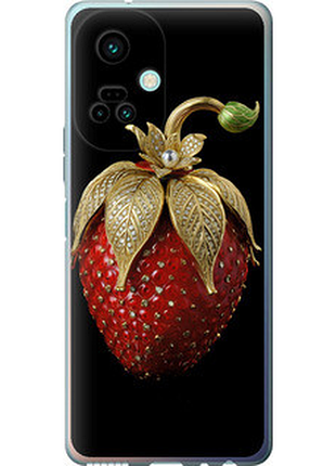 Чохол на tecno camon 19 pro (ci8n) полуниця v3 "5638u-2766-851"