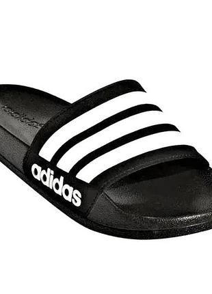 Шльопанці капці adidas сланці адідас чорні жіночі (розміри: 36)