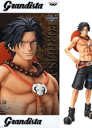 Фигурка banpresto grandista ace one piece эйс ван пис 28 см bg a op 28