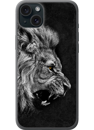 Чохол на iphone 15 plus лев "1080u-3097-851"