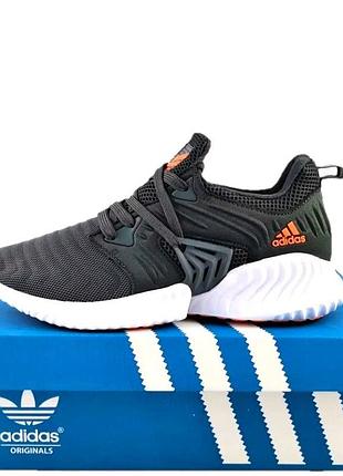 Кроссовки мужские adidas alphabounce серые адидас (размеры: 44,45) видео обзор