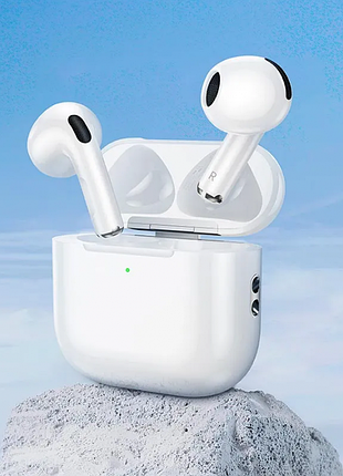 Бездротові навушники вкладки bluetooth hoco ew78 із зарядним кейсом білі