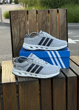 Кросівки adidas climacool (світло сірі, літні) 907-3