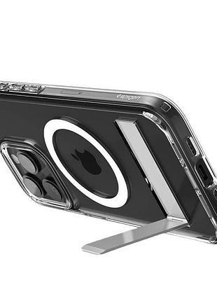 Чохол spigen aaa magnetic clear stand for apple iphone 16 pro transparent 8