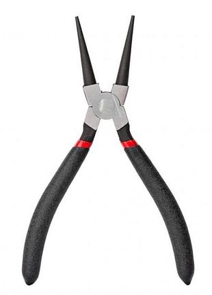 Круглогубці 190 мм, 40crv, фосфатовані, поліровані. intertool nt-0150