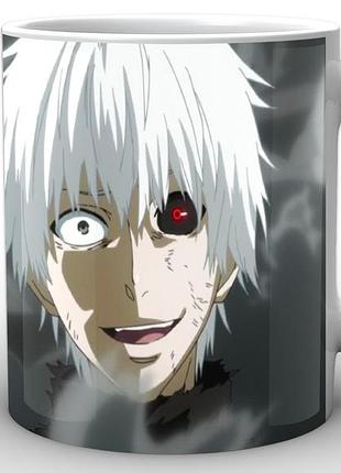 Кружка geek land біла tokyo ghoul токійський гуль кен канеки tg.02.005