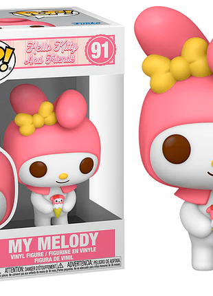 Фигурка funko pop хэллоу китти май мелоди hello kitty my melody 10 см fp hk 91