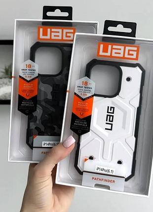 Чохол для смартфона uag aaa pathfinder mag for apple iphone 16 pro army white 3