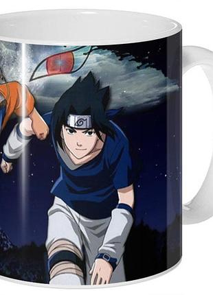 Кружка geek land белая наруто naruto бег na.02.052