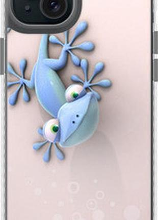 Чохол на iphone 15 plus гекончик "1094pm-3097-851"