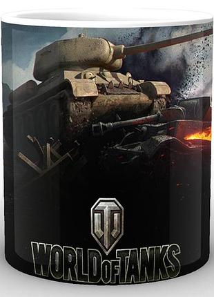 Кружка world of tanks мир танков постер wt.02.075