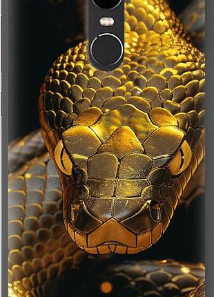 Чохол на xiaomi redmi note 4x golden snake "6072u-951-851"