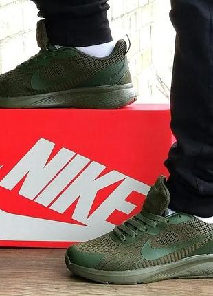 Кроссовки nike зелёные найки boost цвет хаки женские найк (размеры: 36,37,38,39,40,41)