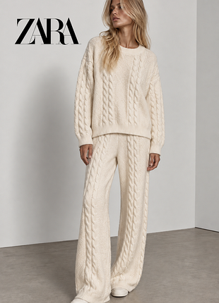Костюм вязаний zara