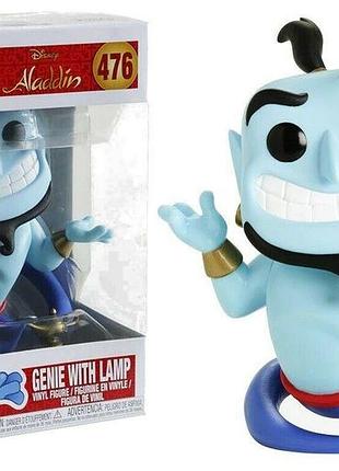 Фігурка funko pop фанко поп джин з лампою disney aladdin 10см cartoon da gl476