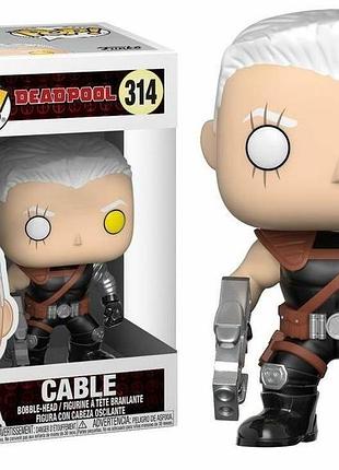 Фигурка funko pop фанко поп кейбл дэдпул marvel deadpool cable 10см dp c 314